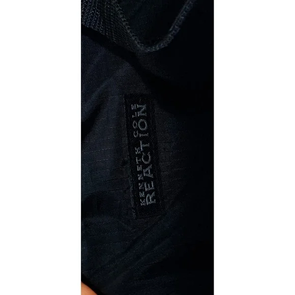 Kenneth Cole Reaction Black Nylon Laptop Briefcase Bag - Picture 12 of 12